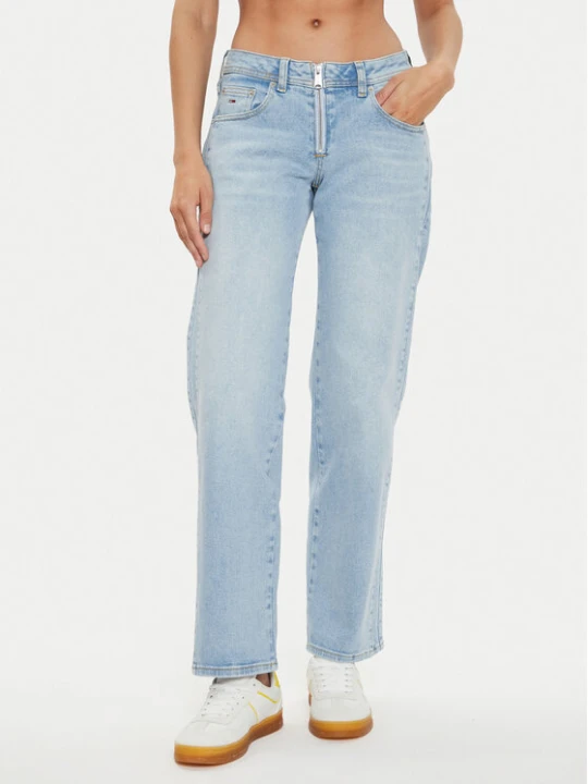 Zdjęcie produktu Tommy Jeans Jeansy Sophie DW0DW19262 Niebieski Straight Fit