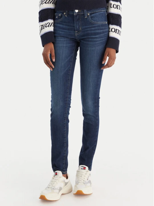 Zdjęcie produktu Tommy Jeans Jeansy Sophie DW0DW19274 Niebieski Skinny Fit