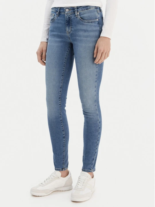 Zdjęcie produktu Tommy Jeans Jeansy Sophie DW0DW19530 Niebieski Skinny Fit
