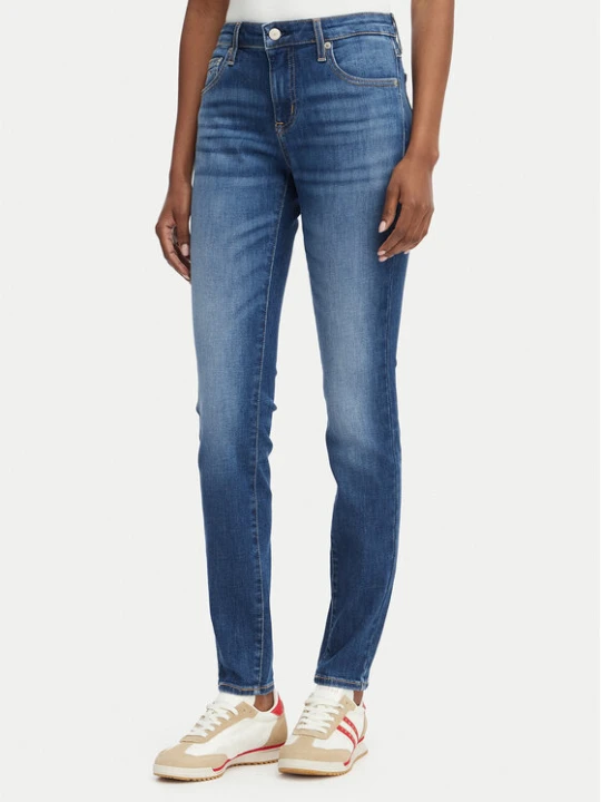 Zdjęcie produktu Tommy Jeans Jeansy Sophie DW0DW23101 Granatowy Skinny Fit