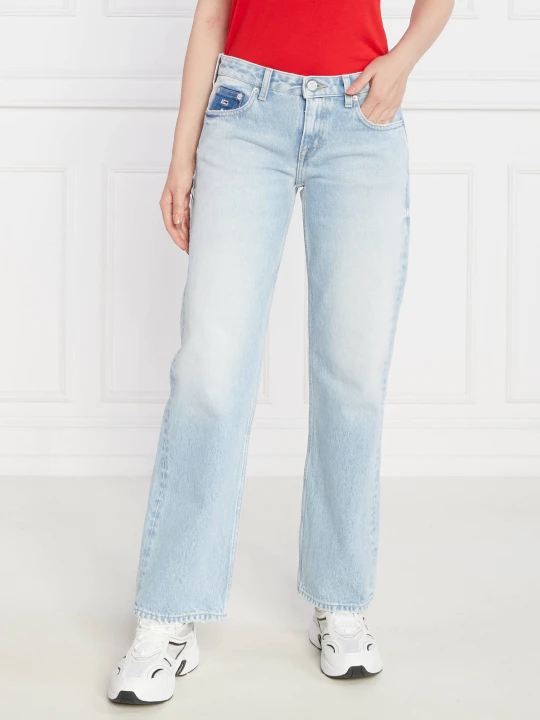 Zdjęcie produktu Tommy Jeans Jeansy SOPHIE LR STR | Straight fit | low rise błękitny