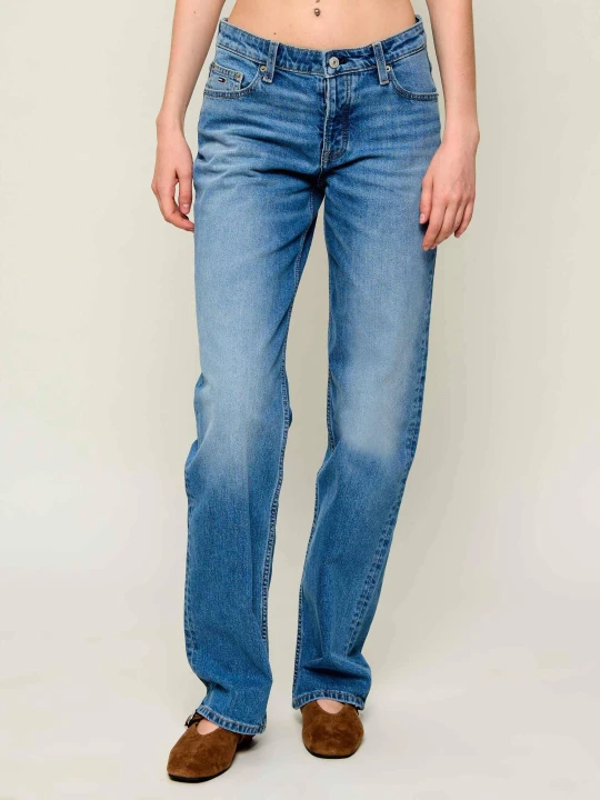Zdjęcie produktu Tommy Jeans Jeansy Sophie | Straight fit | low rise niebieski