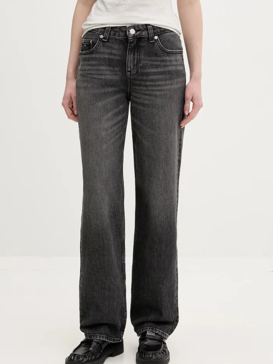 Zdjęcie produktu Tommy Jeans jeansy straight damskie szary