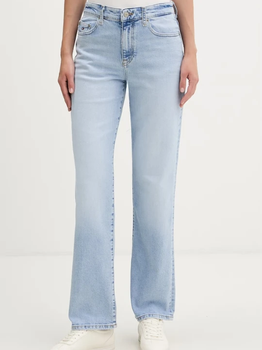 Zdjęcie produktu Tommy Jeans jeansy straight damskie niebieski