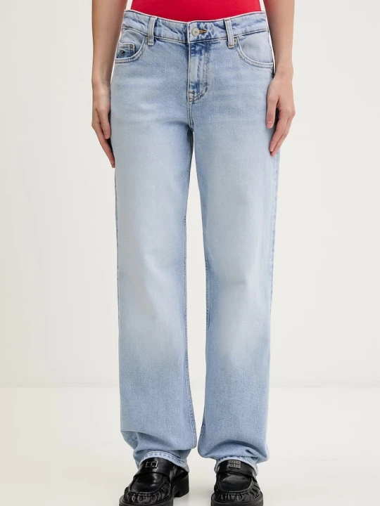 Zdjęcie produktu Tommy Jeans jeansy straight damskie niebieski