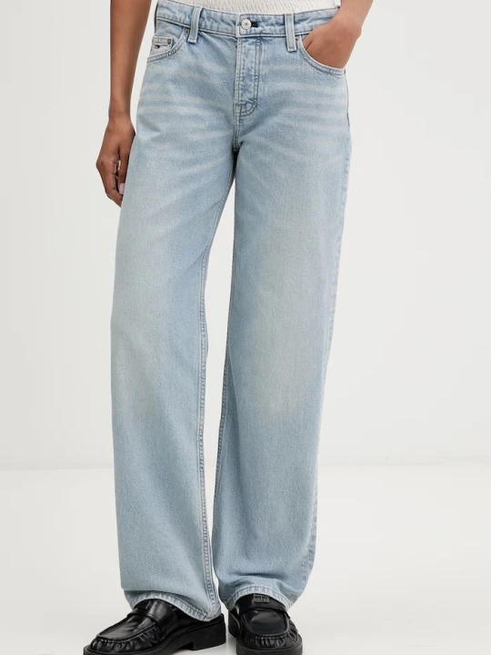Zdjęcie produktu Tommy Jeans jeansy straight damskie niebieski