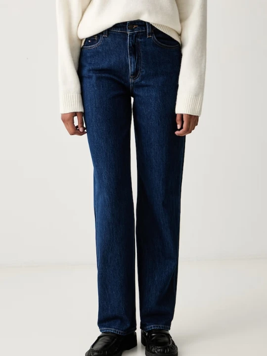 Zdjęcie produktu Tommy Jeans jeansy straight damskie granatowy
