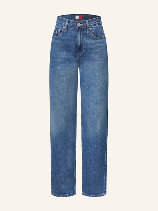 Zdjęcie produktu Tommy Jeans Jeansy Straight Layla blau 1BK Denim Dark