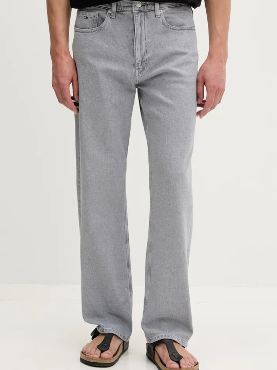 Zdjęcie produktu Tommy Jeans jeansy straight męskie szary