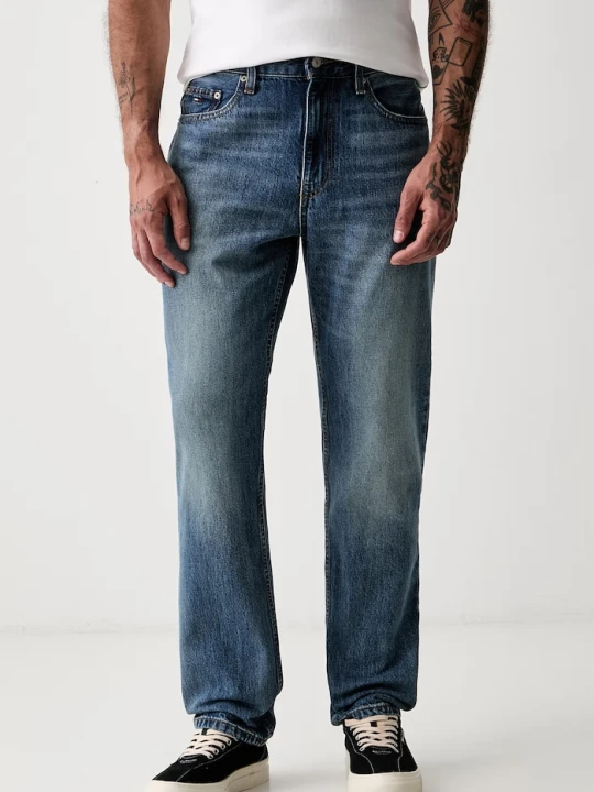 Zdjęcie produktu Tommy Jeans jeansy straight męskie niebieski