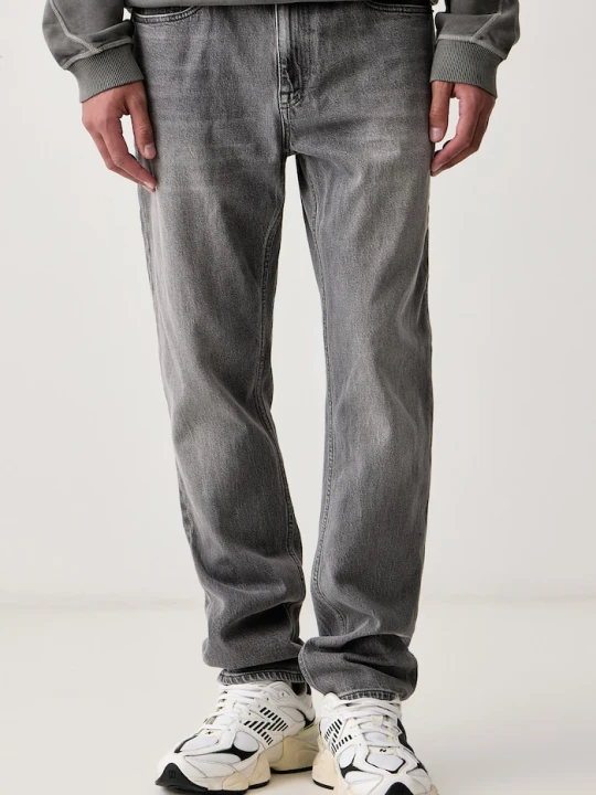 Zdjęcie produktu Tommy Jeans jeansy straight męskie szary