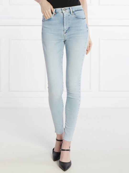 Zdjęcie produktu Tommy Jeans Jeansy SYLVIA BH1215 | Super Skinny fit | high waist błękitny