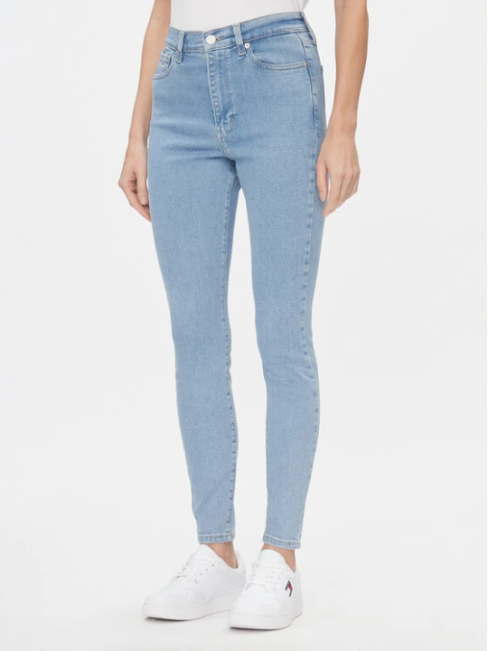 Zdjęcie produktu Tommy Jeans Jeansy Sylvia DW0DW17110 Niebieski Skinny Fit