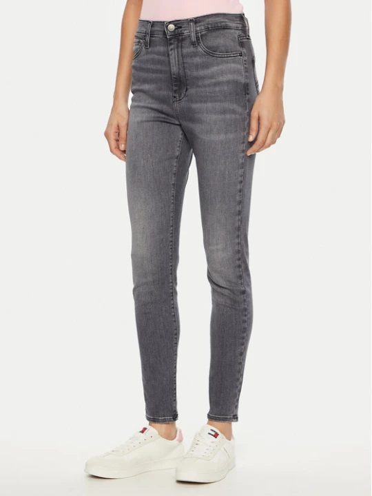 Zdjęcie produktu Tommy Jeans Jeansy Sylvia DW0DW19590 Szary Skinny Fit