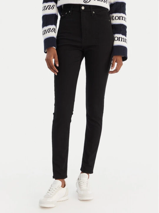 Zdjęcie produktu Tommy Jeans Jeansy Sylvia DW0DW19936 Niebieski Skinny Fit