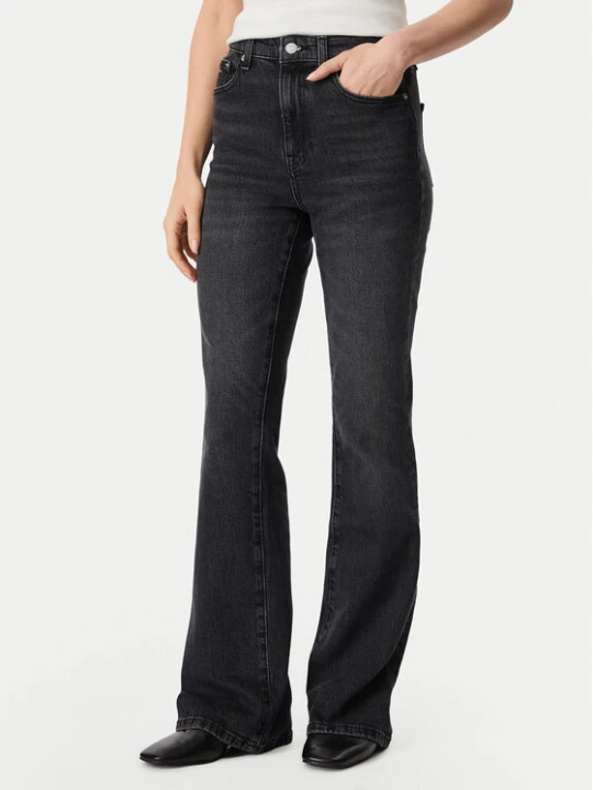 Zdjęcie produktu Tommy Jeans Jeansy Sylvia DW0DW23817 Czarny Bootcut Fit