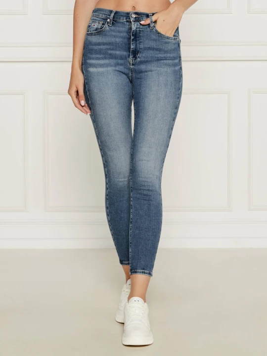Zdjęcie produktu Tommy Jeans Jeansy SYLVIA | Skinny fit niebieski