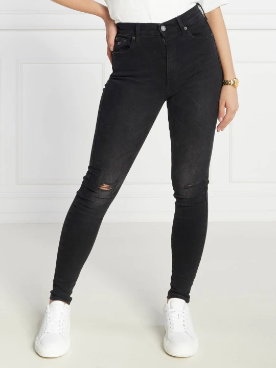 Zdjęcie produktu Tommy Jeans Jeansy SYLVIA | Super Skinny fit | high rise czarny