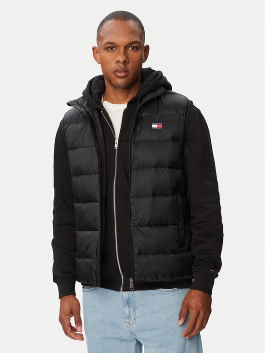 Zdjęcie produktu Tommy Jeans Kamizelka DM0DM23232 Czarny Regular Fit
