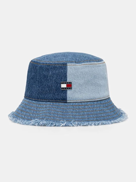 Zdjęcie produktu Tommy Jeans kapelusz bucket damski jeansowy niebieski