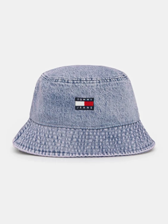 Zdjęcie produktu Tommy Jeans kapelusz jeansowy fioletowy