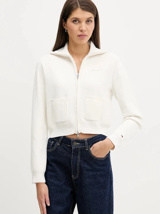 Zdjęcie produktu Tommy Jeans kardigan beżowy