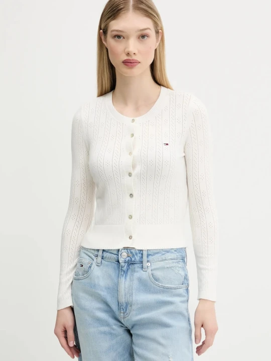 Zdjęcie produktu Tommy Jeans kardigan beżowy