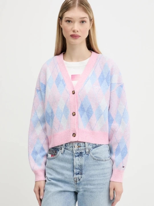 Zdjęcie produktu Tommy Jeans kardigan niebieski