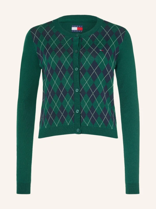 Zdjęcie produktu Tommy Jeans Kardigan gruen niebieski