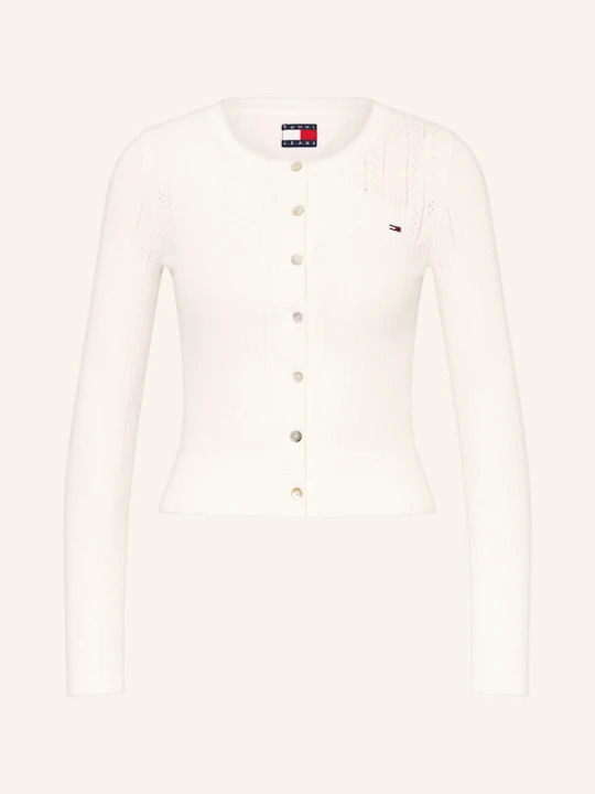 Zdjęcie produktu Tommy Jeans Kardigan weiss ECRU