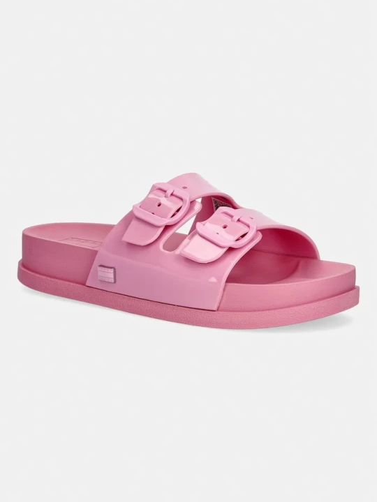 Zdjęcie produktu Tommy Jeans klapki damskie TJW COMFORT JELLY SLIDES różowy