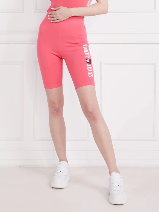Zdjęcie produktu Tommy Jeans Kolarzówki | Skinny fit różowy