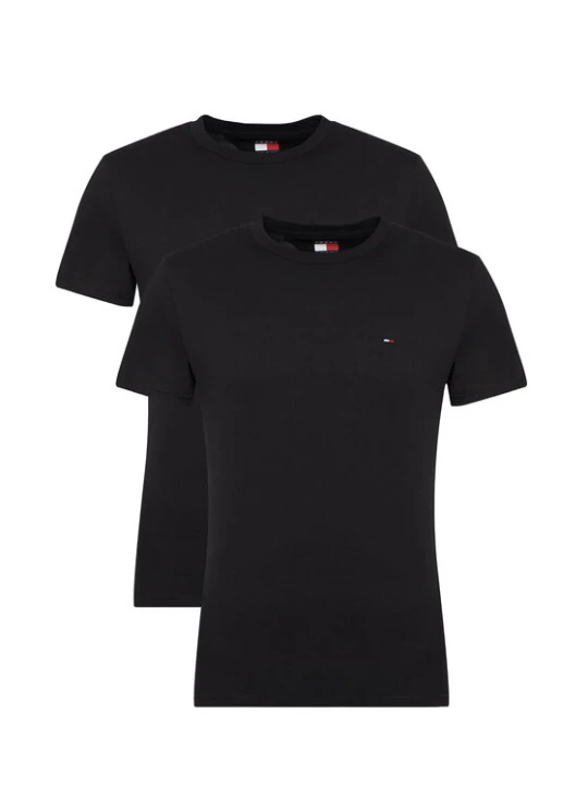 Zdjęcie produktu Tommy Jeans Komplet t-shirtów DM0DM20687 Czarny Slim Fit