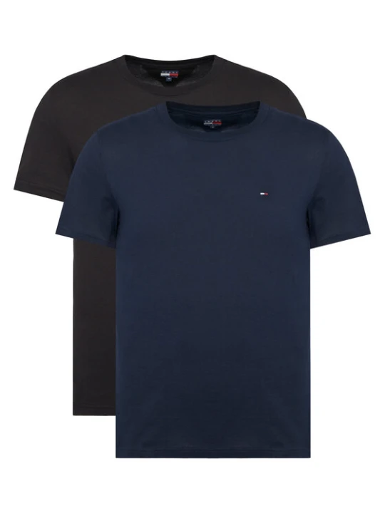 Zdjęcie produktu Tommy Jeans Komplet t-shirtów DM0DM20687 Granatowy Slim Fit