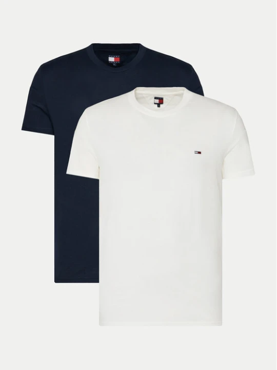 Zdjęcie produktu Tommy Jeans Komplet t-shirtów DM0DM20687 Kolorowy Slim Fit