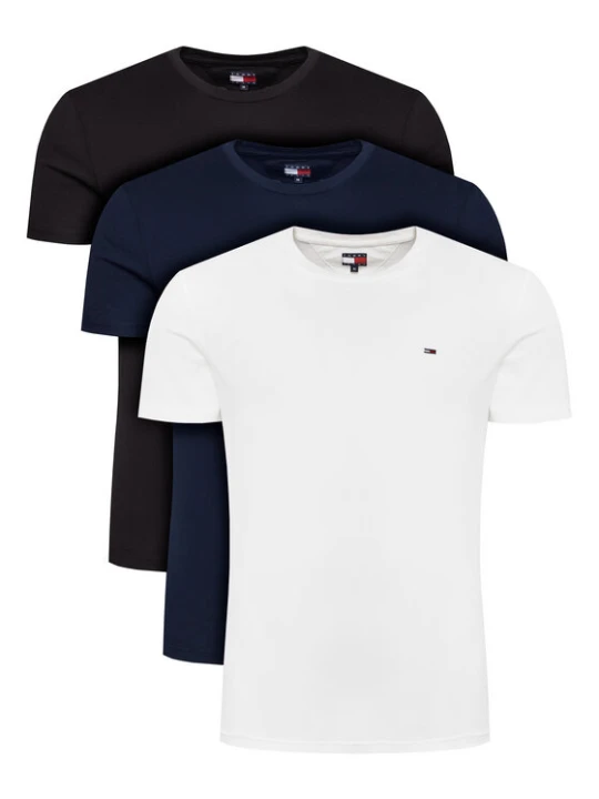 Zdjęcie produktu Tommy Jeans Komplet t-shirtów DM0DM21579 Kolorowy Slim Fit
