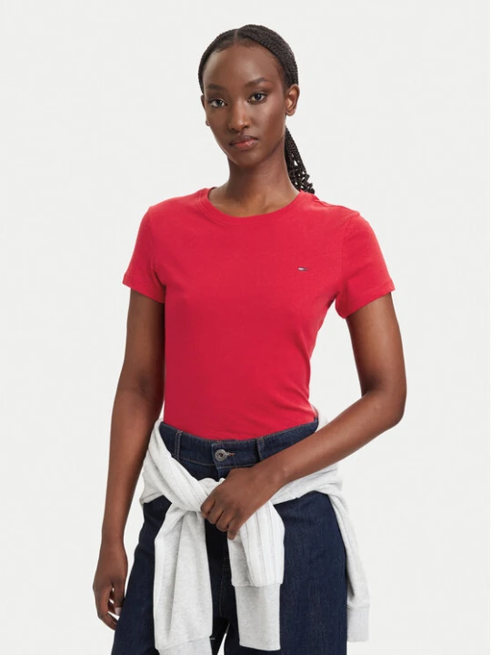 Zdjęcie produktu Tommy Jeans Komplet t-shirtów DW0DW21366 Kolorowy Slim Fit