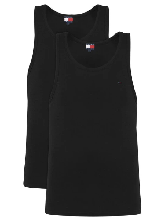 Zdjęcie produktu Tommy Jeans Komplet tank topów DM0DM20769 Czarny Slim Fit