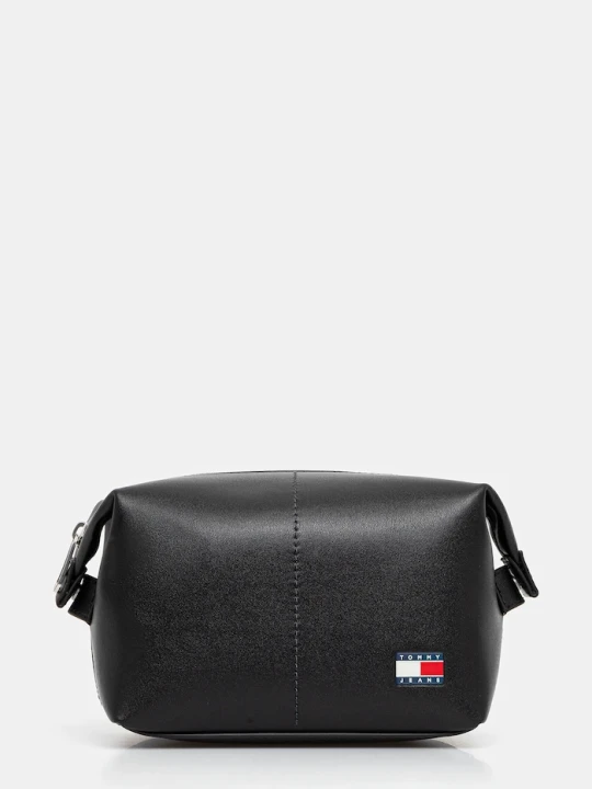 Zdjęcie produktu Tommy Jeans kosmetyczka skórzana czarny