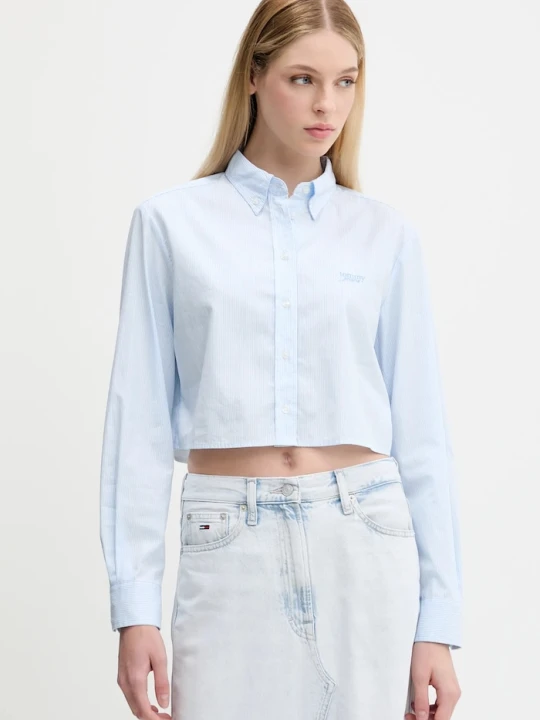 Zdjęcie produktu Tommy Jeans koszula bawełniana niebieski