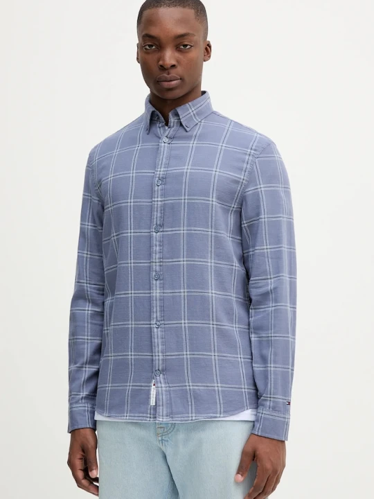 Zdjęcie produktu Tommy Jeans koszula bawełniana niebieski