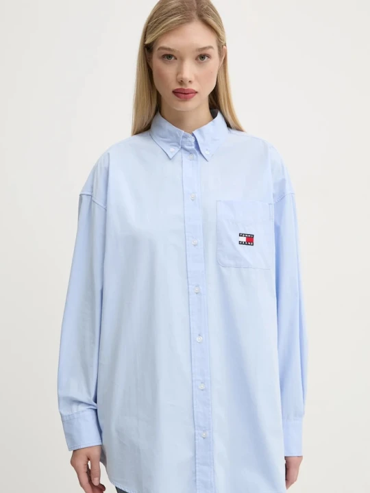 Zdjęcie produktu Tommy Jeans koszula bawełniana niebieski