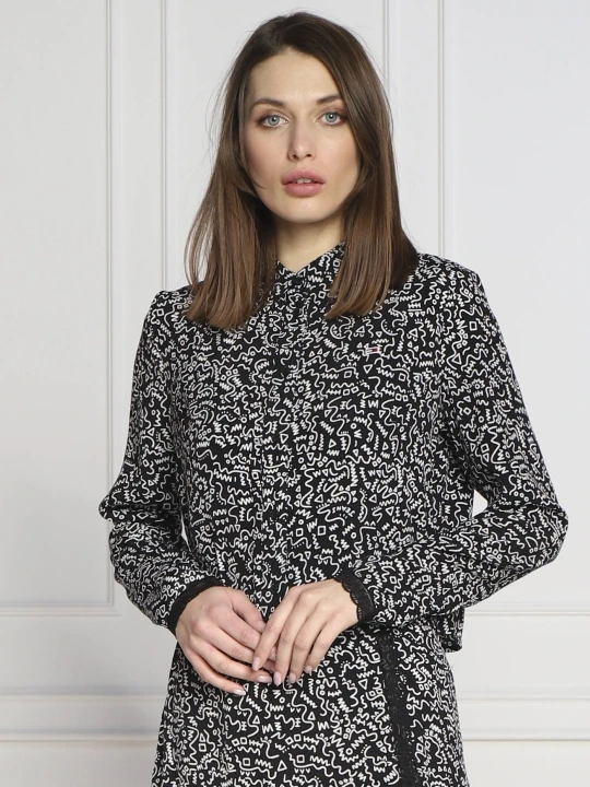 Zdjęcie produktu Tommy Jeans Koszula | Cropped Fit czarny