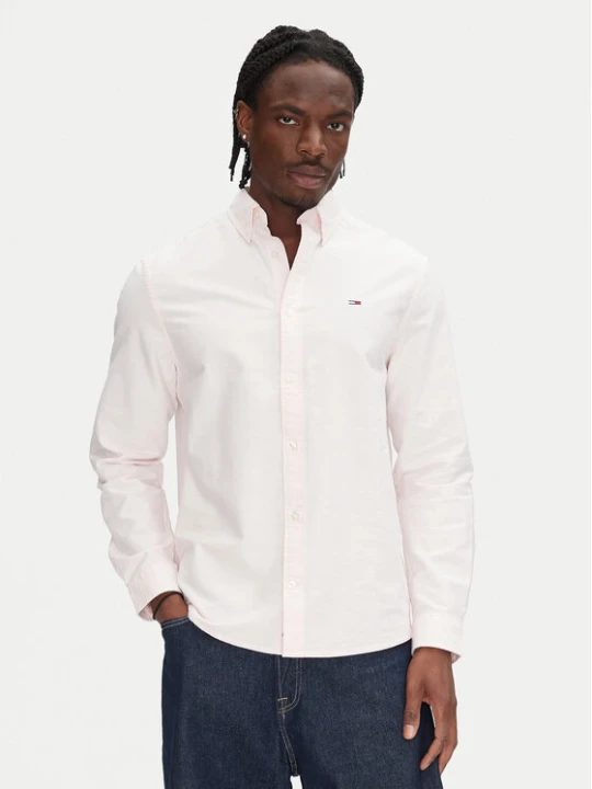Zdjęcie produktu Tommy Jeans Koszula DM0DM21298 Różowy Regular Fit