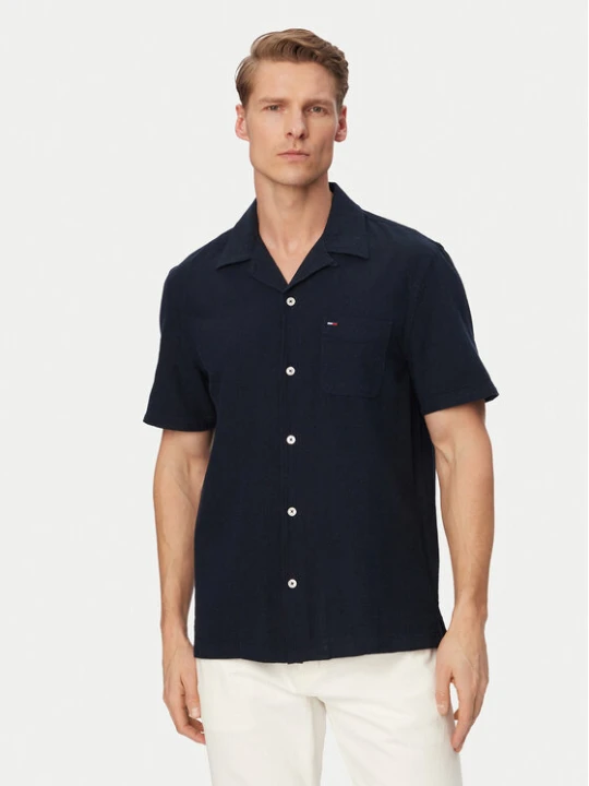 Zdjęcie produktu Tommy Jeans Koszula DM0DM23058 Granatowy Regular Fit
