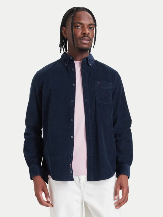 Zdjęcie produktu Tommy Jeans Koszula DM0DM23517 Granatowy Regular Fit