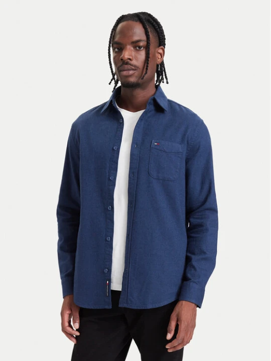 Zdjęcie produktu Tommy Jeans Koszula DM0DM23529 Granatowy Regular Fit