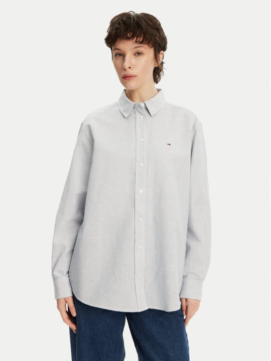 Zdjęcie produktu Tommy Jeans Koszula DW0DW20292 Niebieski Relaxed Fit