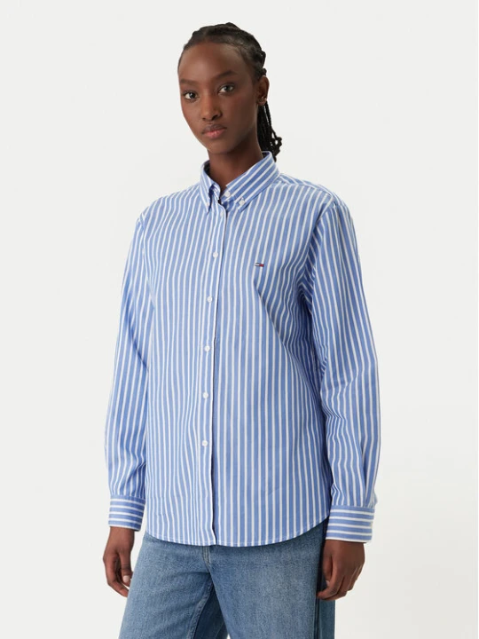 Zdjęcie produktu Tommy Jeans Koszula DW0DW22211 Niebieski Regular Fit