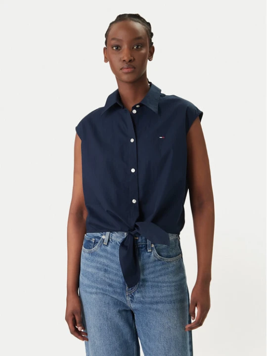 Zdjęcie produktu Tommy Jeans Koszula DW0DW22212 Granatowy Regular Fit